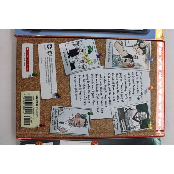 DC Comics Secret Heroes Society Book Lot Detention Of Doom Study Hall Justice... - Picture 6 of 10